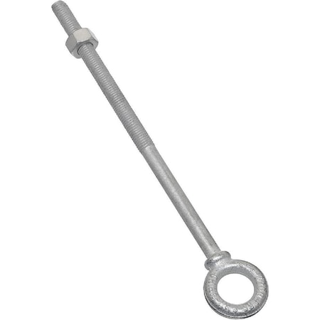 National 1/2 In. x 10 In. Galvanized Eye Bolt N245183
